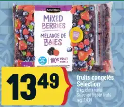 Marché Adonis FRUITS CONGELÉS SELECTION | SELECTION FROZEN FRUITS offer