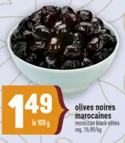 Marché Adonis OLIVES NOIRES MAROCAINES | MOROCCAN BLACK OLIVES offer