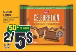 Marché Adonis BISCUITS LECLERC | LECLERC COOKIES offer