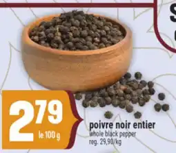 Marché Adonis POIVRE NOIR ENTIER | WHOLE BLACK PEPPER offer