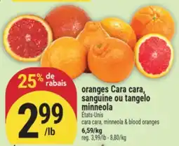 Marché Adonis ORANGES CARA CARA, SANGUINE OU TANGELO MINNEOLA | CARA CARA, MINNEOLA & BLOOD ORANGES offer