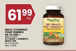 Rachelle-Bery Grocery MEGA FOOD 55 YEARS + WOMEN'S MULTI FOR offer