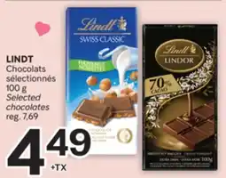 Brunet LINDT Chocolats sélectionnés offer