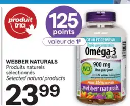 Brunet WEBBER NATURALS Produits naturels sélectionnés offer