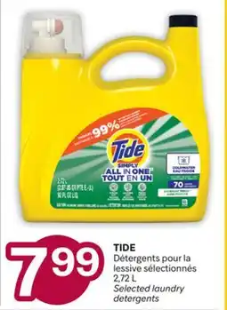 Brunet TIDE Détergents pour la lessive sélectionnés offer