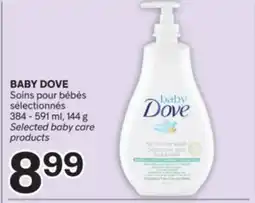 Brunet BABY DOVE Soins pour bébés sélectionnés offer