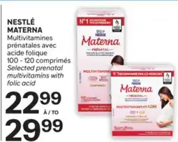 Brunet NESTLE MATERNA Multivitamines prénatales avec acide folique offer