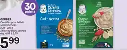 Brunet GERBER Céréales pour bébés sélectionnées offer