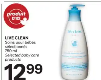Brunet LIVE CLEAN Soins pour bébés sélectionnés offer