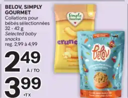 Brunet BELOV, SIMPLY GOURMET Collations pour bébés sélectionnées offer