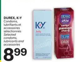 Brunet DUREX, K-Y Condoms, lubrifiants et accessoires sélectionnés offer
