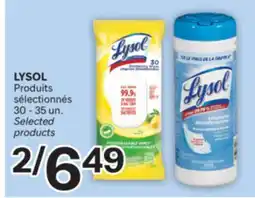 Brunet LYSOL Produits sélectionnés offer