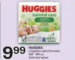 Brunet HUGGIES Lingettes sélectionnées offer