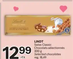 Brunet LINDT Swiss Classic Chocolats sélectionnés offer