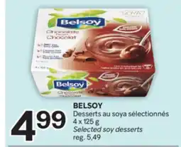 Brunet BELSOY Desserts au sélectionnés offer