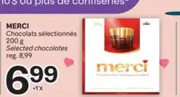 Brunet MERCI CHOCOLATS SÉLECTIONNÉS offer