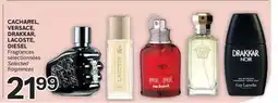 Brunet CACHAREL, VERSACE, DRAKKAR, LACOSTE, DIESEL Fragrances sélectionnées offer