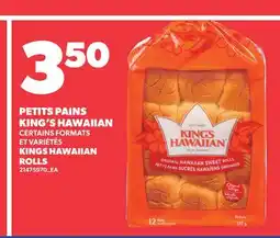 Provigo KINGS HAWAIIAN ROLLS offer
