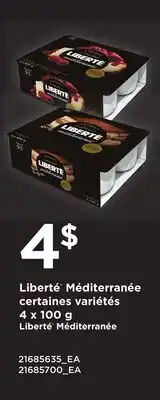 Provigo LIBERTÉ MÉDITERRANÉE offer