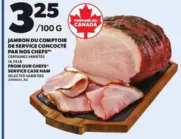 Provigo FROM OUR CHEFS SERVICE CASE HAM, 14,74 LB offer