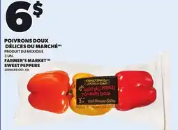 Provigo FARMER'S MARKET SWEET PEPPERS, 3 UN offer
