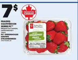 Provigo PC GREENHOUSE GROWN STRAWBERRIES offer
