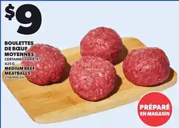 Provigo MEDIUM BEEF MEATBALLS offer