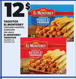 Provigo EL MONTEREY TAQUITOS offer