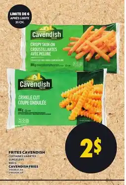 Provigo CAVENDISH FRIES offer