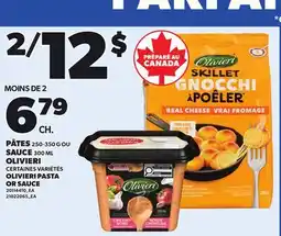 Provigo OLIVIERI PASTA 250-350 G, OR SAUCE 300 ML offer