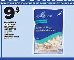 Provigo SEAQUEST CALAMARI RINGS offer
