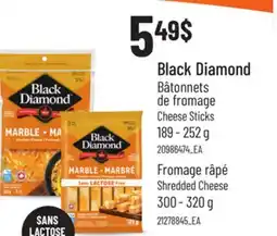 Provigo BLACK DIAMOND SHREDDED CHEESE, 189 - 252 G SHREDDED CHEESE, 300 - 320 G offer