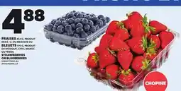 Provigo STRAWBERRIES, 454 G OR BLUEBERRIES, 170 G offer
