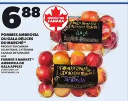 Provigo FARMER'S MARKET AMBROSIA OR GALA APPLES, 4 LB offer