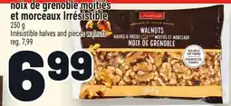 Metro NOIX DE GRENOBLE MOITIÉS ET MORCEAUX IRRÉSISTIBLE | IRRÉSISTIBLE HALVES AND PIECES WALNUTS offer