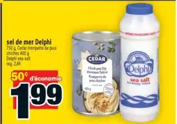 Super C sel de mer Delphi | Delphi sea salt offer