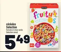Metro CÉRÉALES SELECTION | SELECTION CEREAL offer