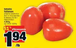 Super C tomates italiennes | italian tomatoes offer