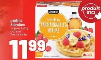 Metro GAUFRES SELECTION | SELECTION WAFFLES offer