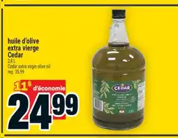 Super C huile d'olive extra vierge Cedar | Cedar extra virgin olive oil offer