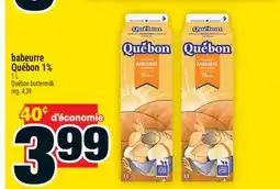 Super C Babeurre Québon 1% | Québon buttermilk offer