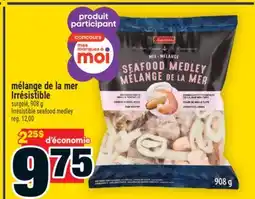 Super C mélange de la mer Irrésistible | Irrésistible seafood medley offer