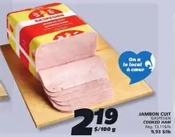 IGA GASPÉSIEN COOKED HAM offer