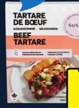 IGA SUSHI À LA MAISON FROZEN SCALLOP CEVICHE, CUBES FOR TARTARE OR SEASONED TARTARE offer