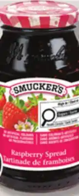 IGA SMUCKER'S SPREAD, JAM OR MARMELADE offer
