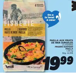 IGA LA FISHERIE FROZEN SEAFOOD PAELLA offer