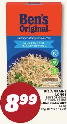 IGA BEN'S ORIGINAL LONG GRAIN RICE offer