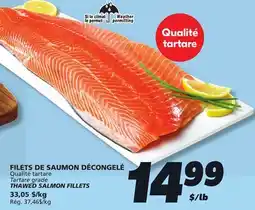 IGA THAWED SALMON FILLETS offer