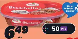 IGA FONTAINE SANTÉ BRUSCHETTA OR SALAD offer