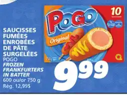 IGA POGO FROZEN FRANKFURTERS IN BATTER offer